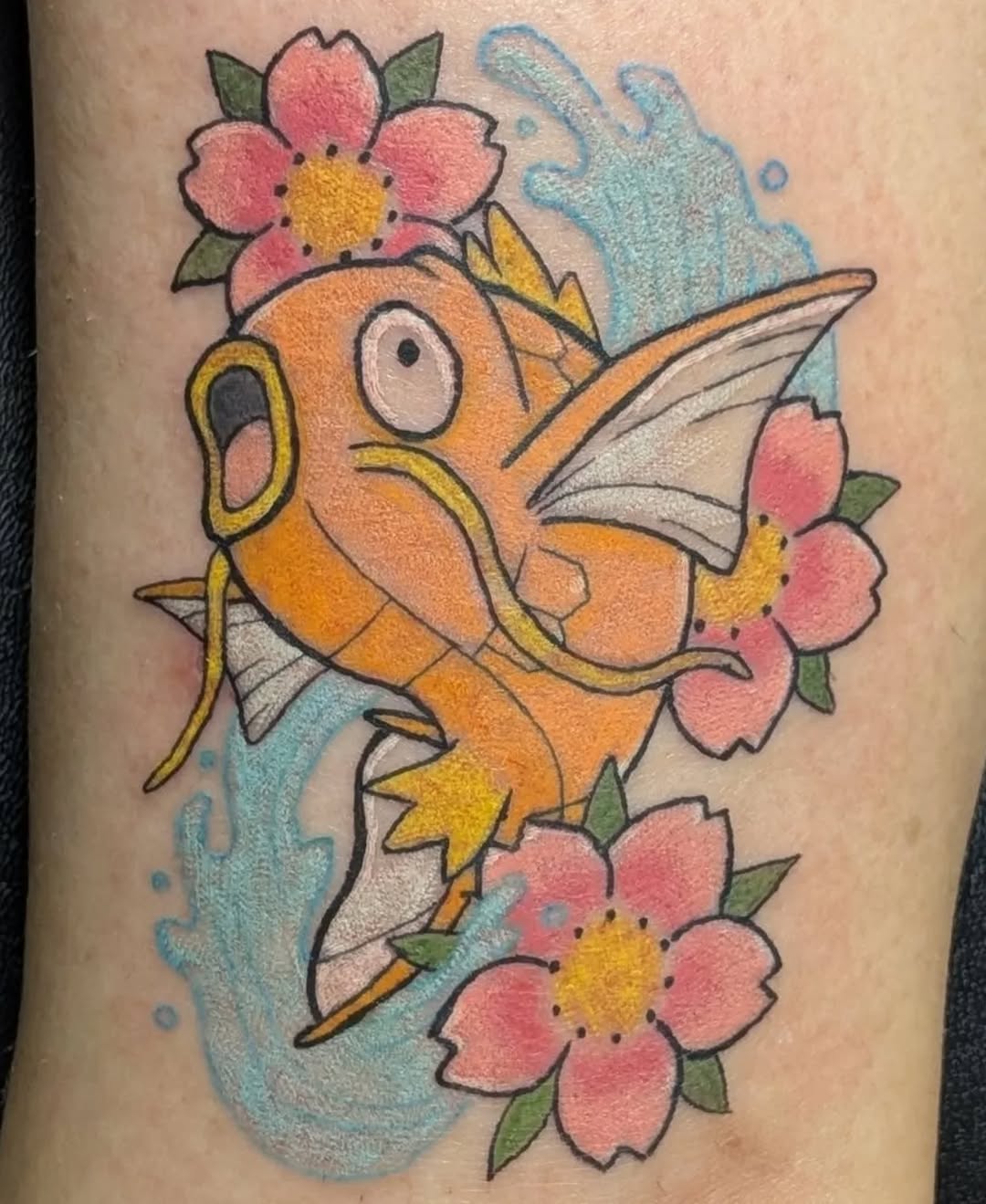 Tattoo by @alyxkopietattoos — new_school, anime