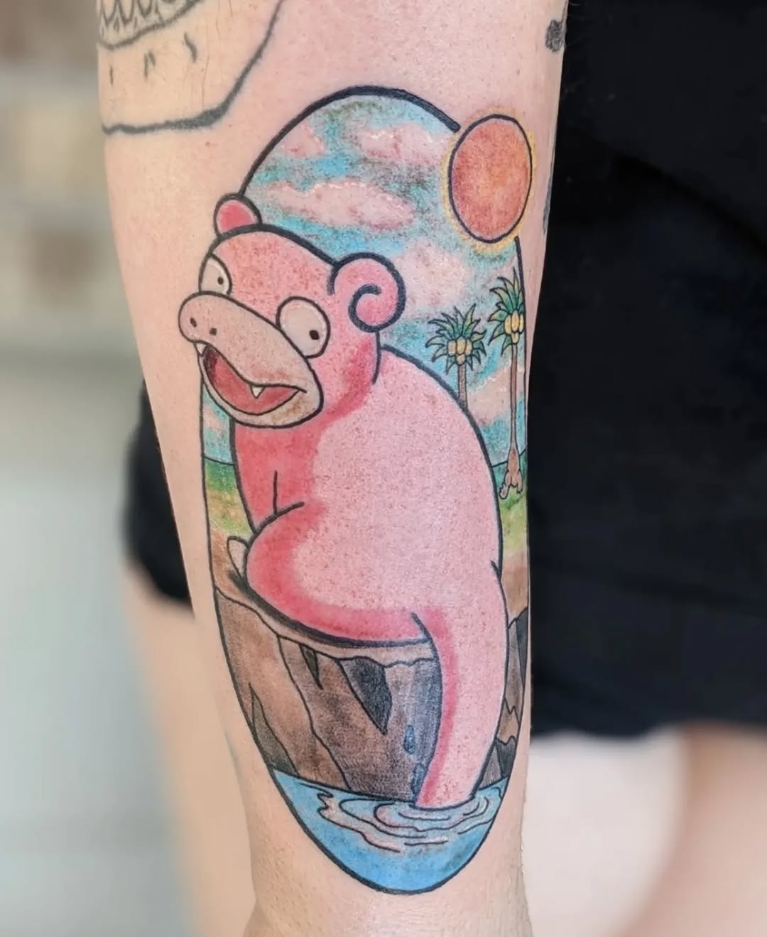 Tattoo by @alyxkopietattoos — new_school, anime