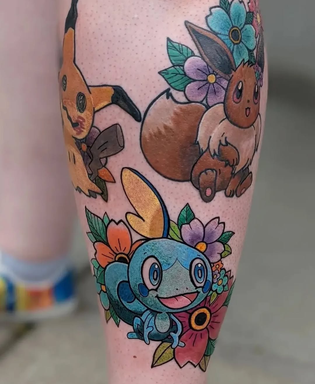 Tattoo by @alyxkopietattoos — new_school, anime