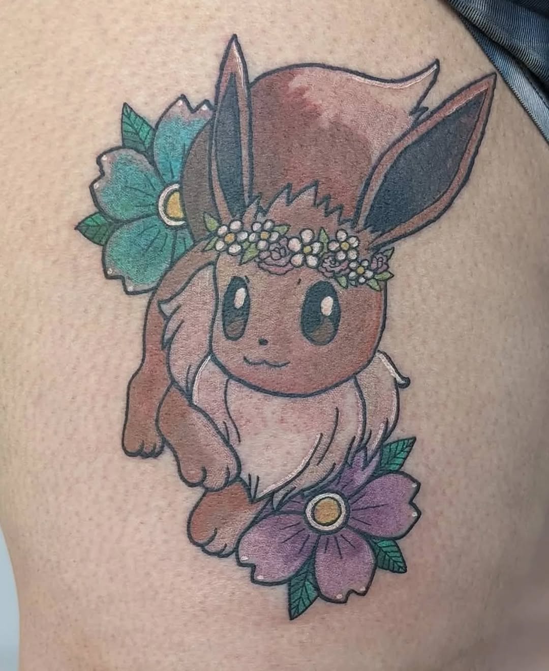 Tattoo by @alyxkopietattoos — new_school, anime