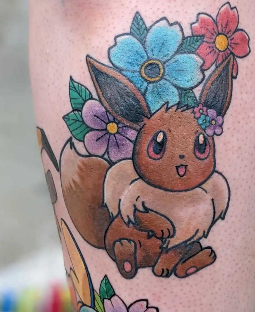 Tattoo by @alyxkopietattoos — new_school, anime