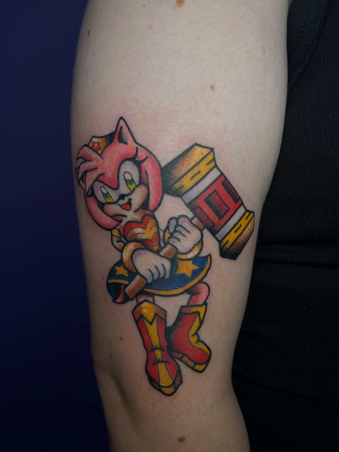 Tattoo by @berrysweettattoos — american_traditional, new_school