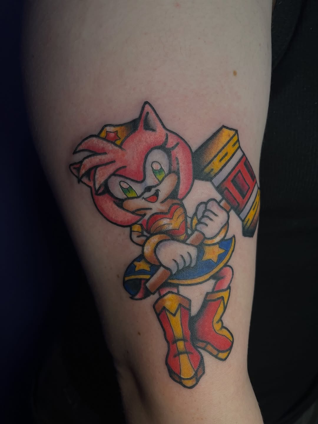 Tattoo by @berrysweettattoos — american_traditional, new_school
