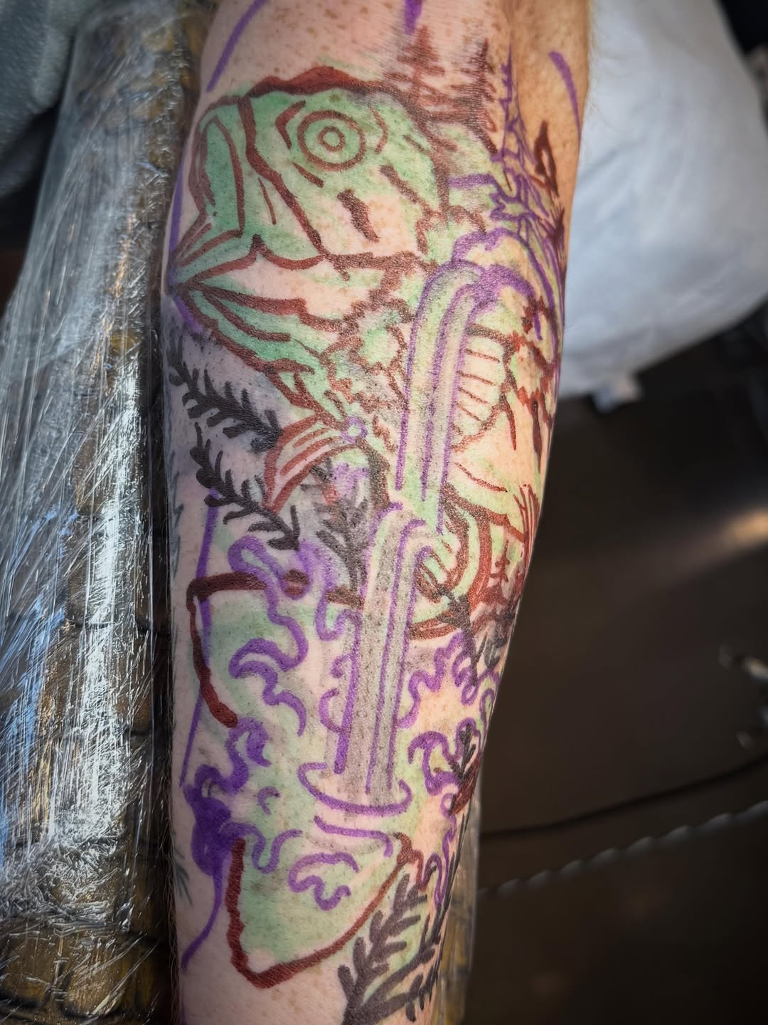 Tattoo by @glessnertattoo — illustrative