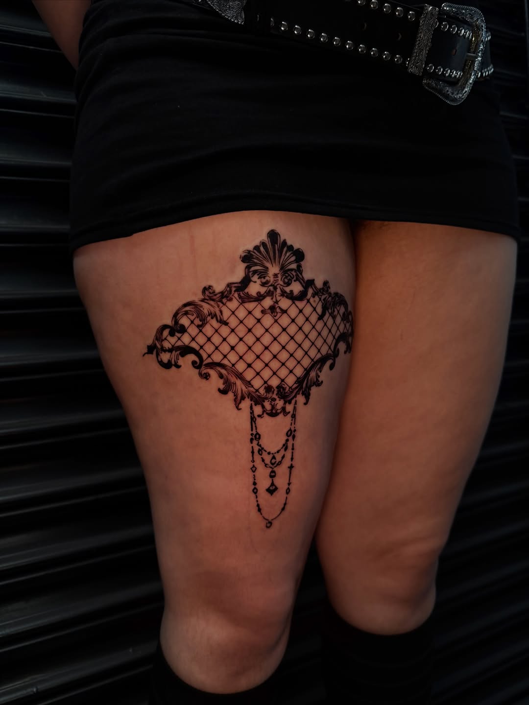 Tattoo by @meliasdolls — ornamental, blackwork