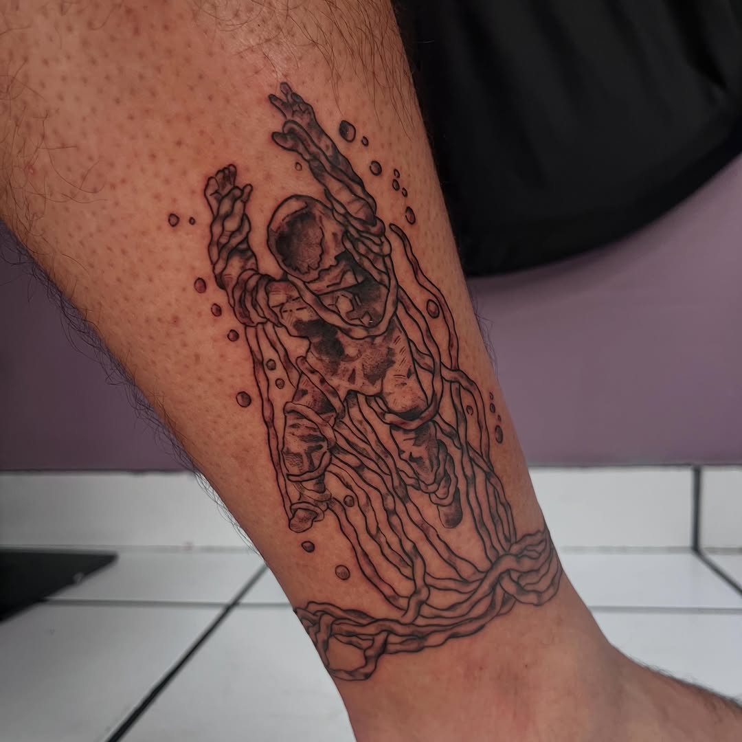 Tattoo by @syfer.tattoo β black_and_grey, illustrative