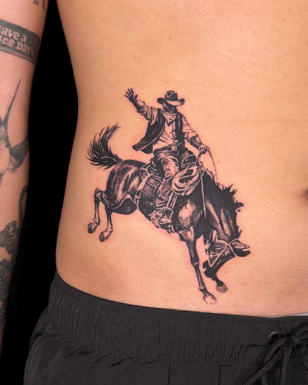 Tattoo by @ken.tatts — black_and_grey, realism