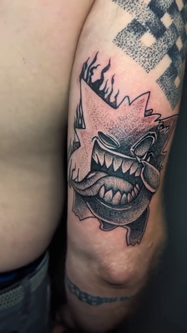 Tattoo by @heydenwrite_ink — black_and_grey, realism
