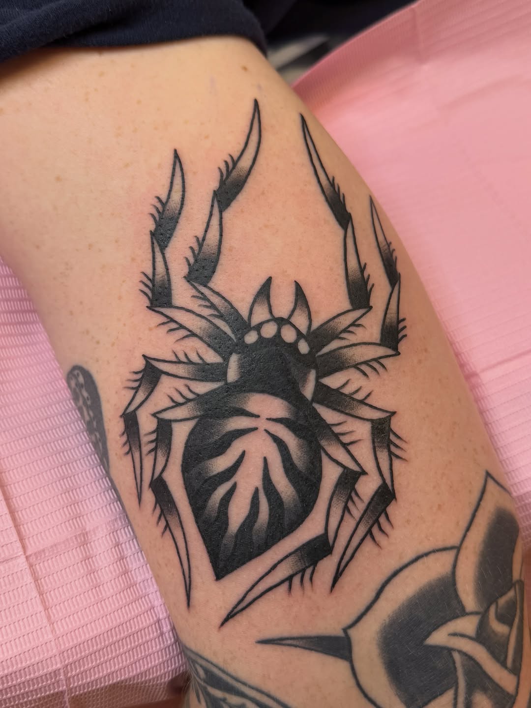 Tattoo by @yummytree — american_traditional, black_and_grey