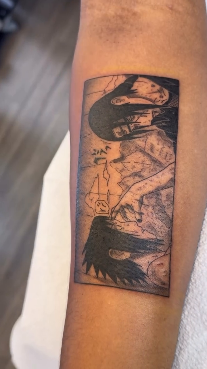 Tattoo by @nudylicioustattoos — illustrative, black_and_grey