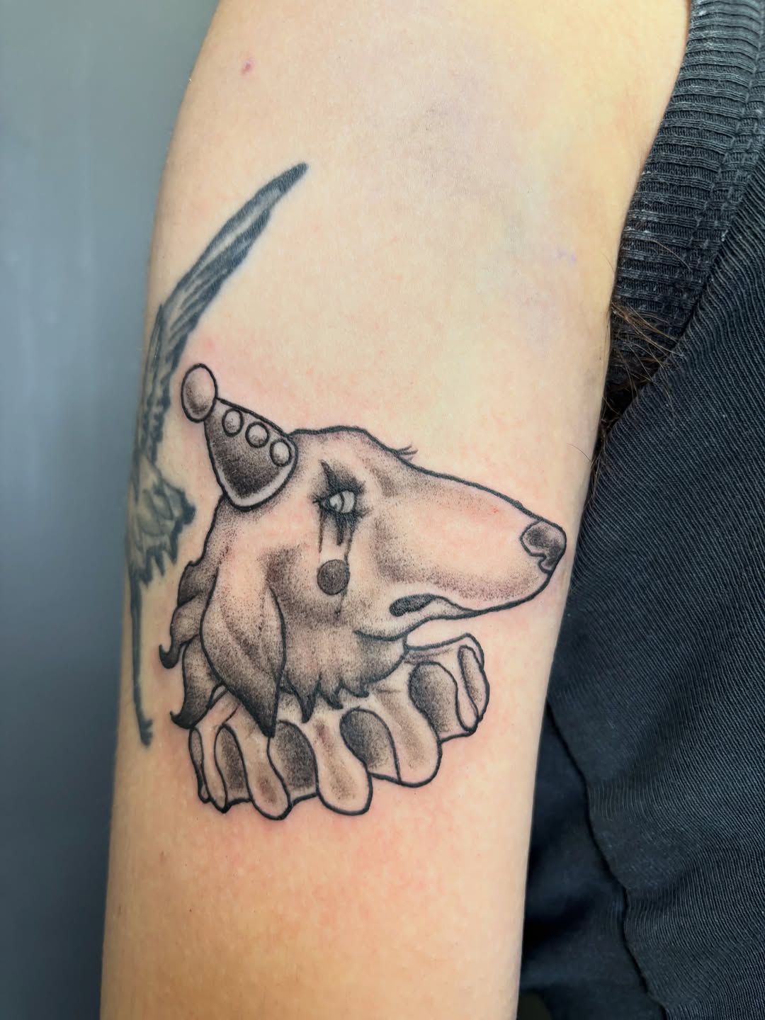 Tattoo by @noahbtattoos β black_and_grey, dark_realism