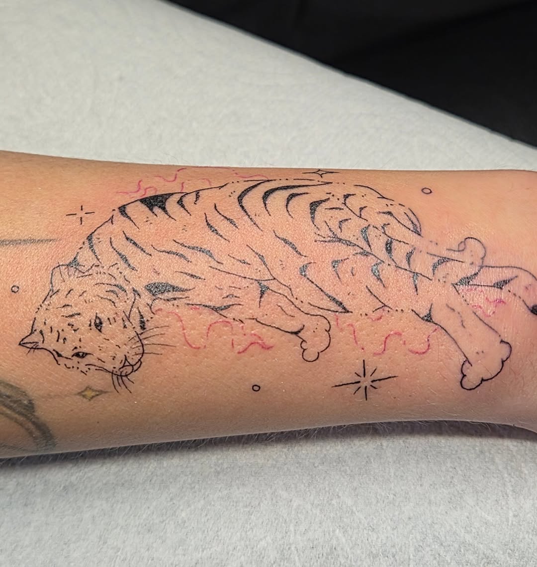 Tattoo by @_bone.broth_ — fine_line, sketch