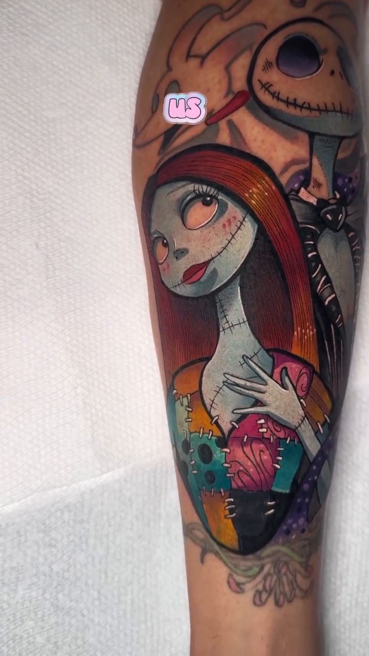 Tattoo by @cattlynnrose — neo_traditional, anime