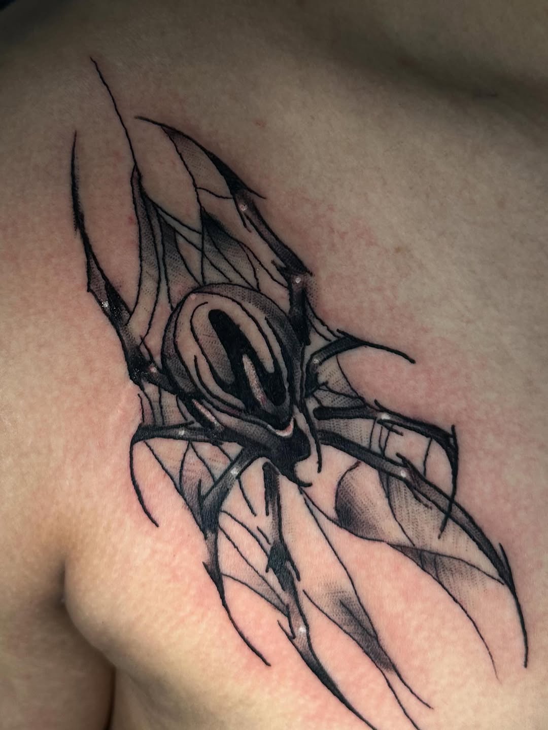 Tattoo by @galena.tattooer — blackwork, dotwork