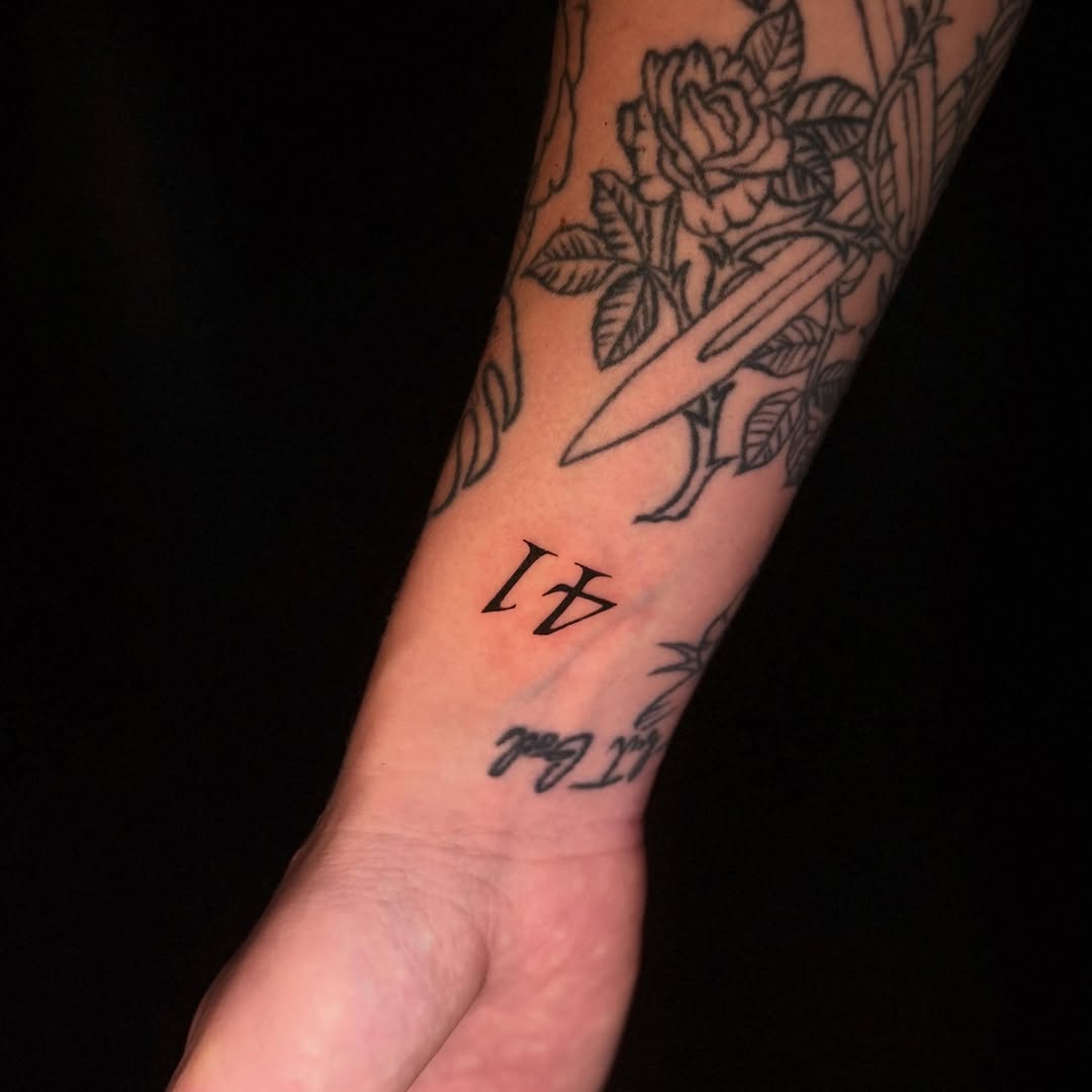 Tattoo by @nicolette.tattoo — lettering_script