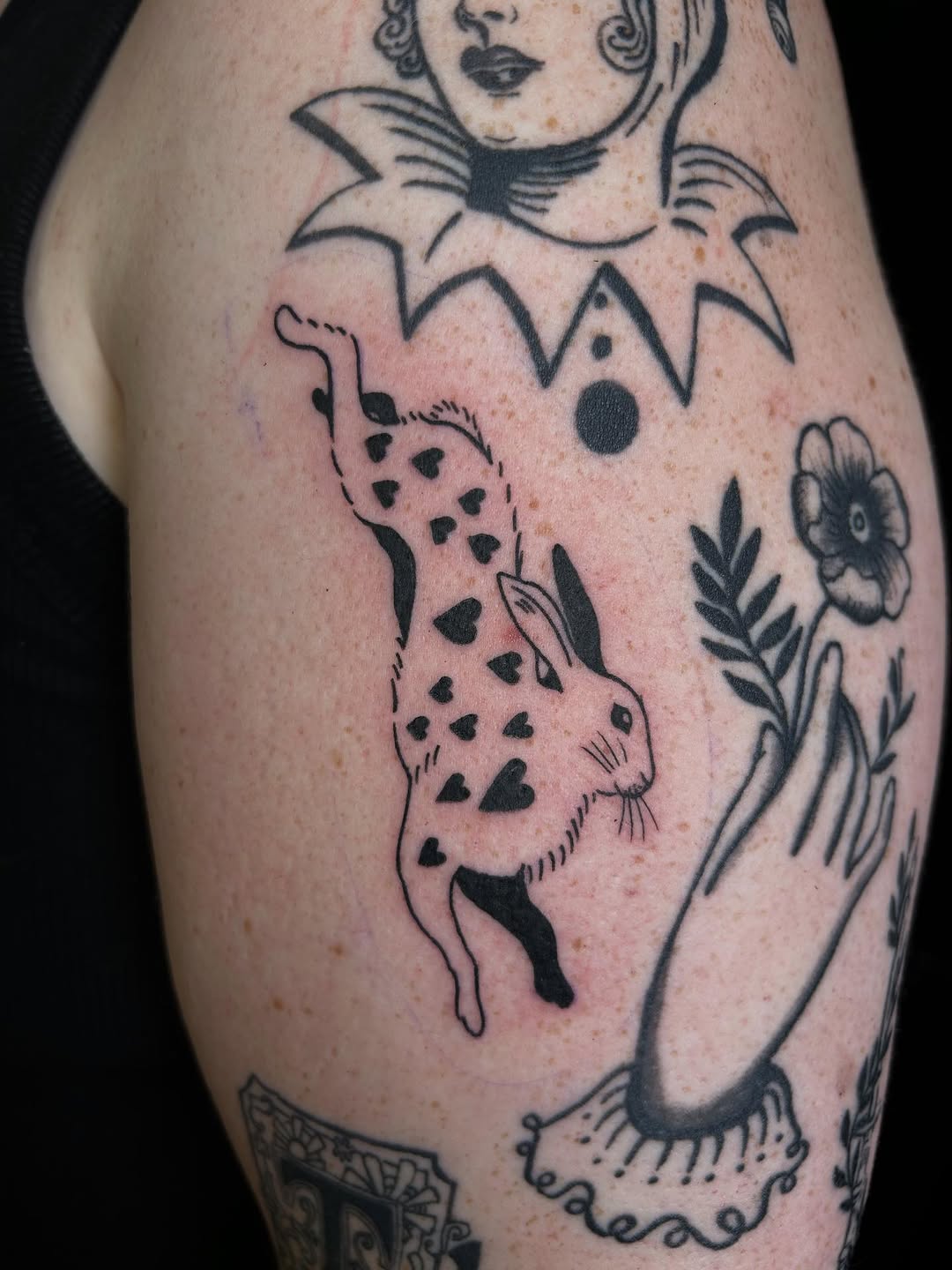 Tattoo by @lilbit.tat โ illustrative, blackwork