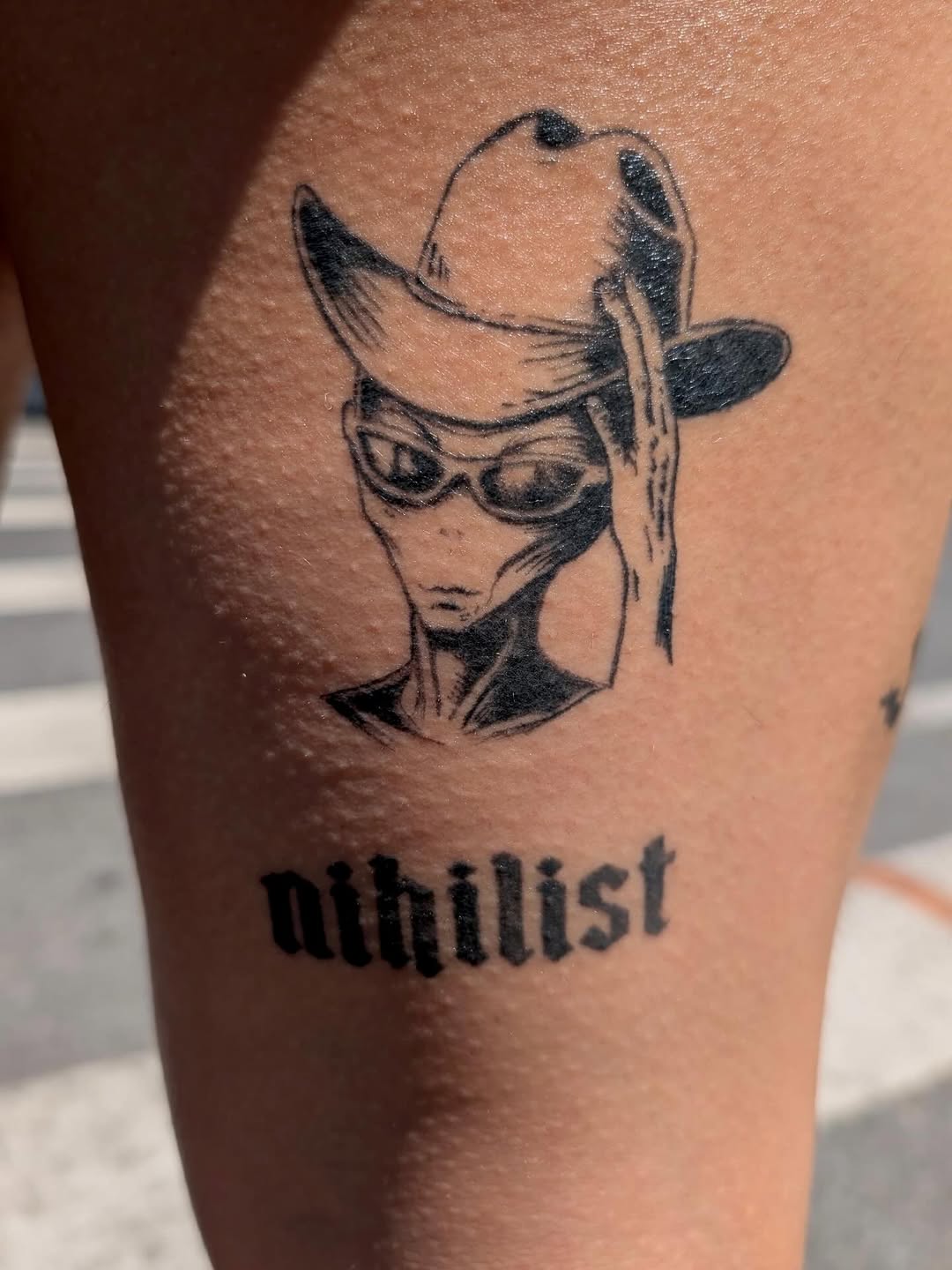Tattoo by @slendels โ black_and_grey, lettering_script