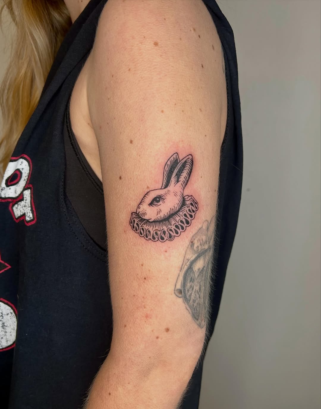 Tattoo by @allieb.tats — illustrative, black_and_grey