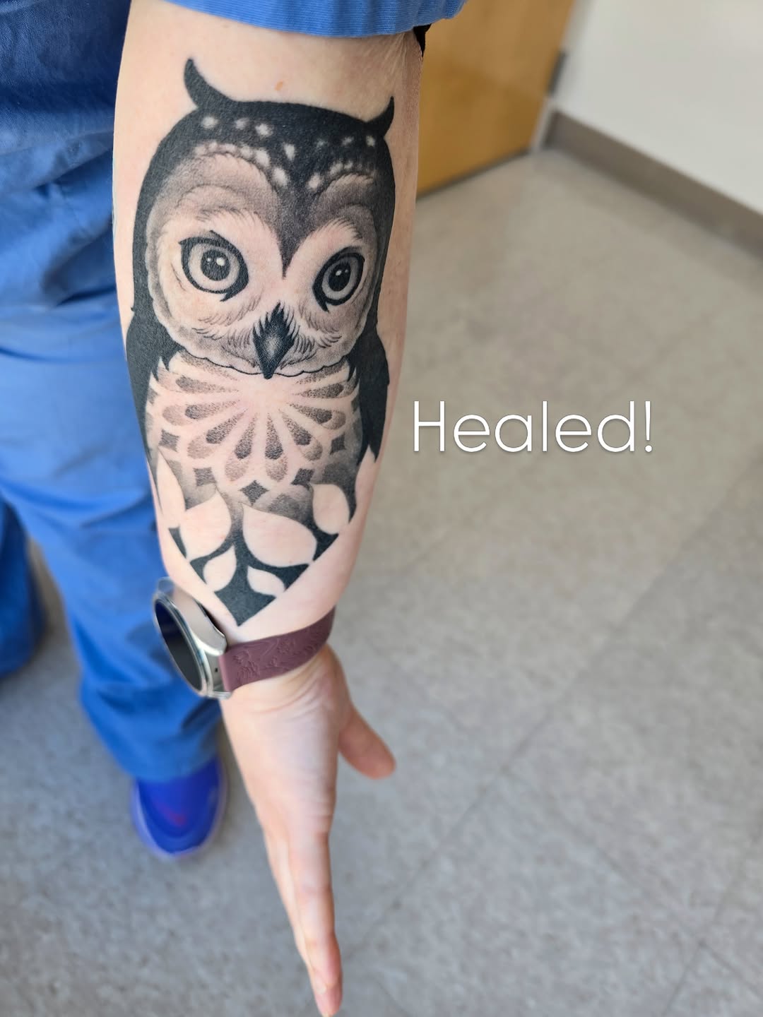 Tattoo by @maya.wild.art โ realism, black_and_grey