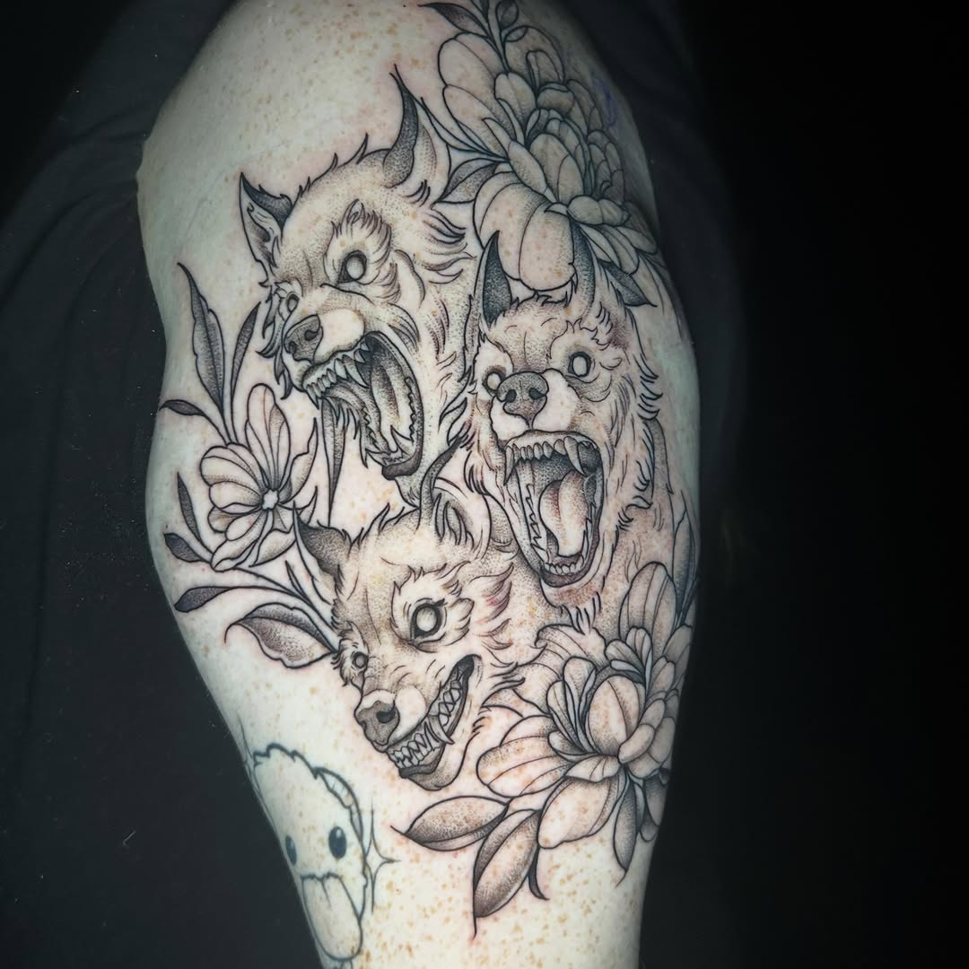 Tattoo by @mayhem_inkk — black_and_grey, realism