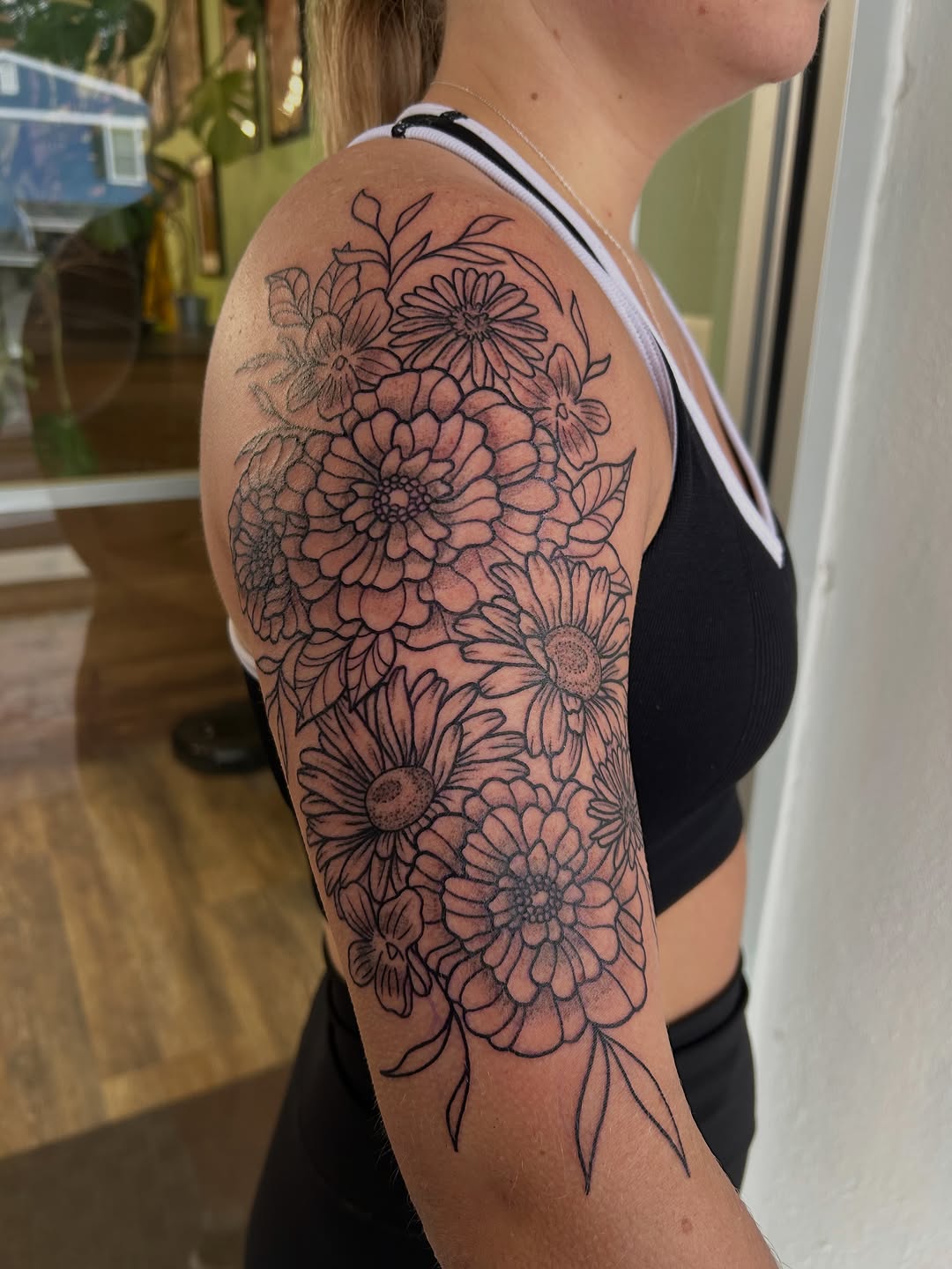 Tattoo by @stabbing_strawberries โ fine_line, illustrative