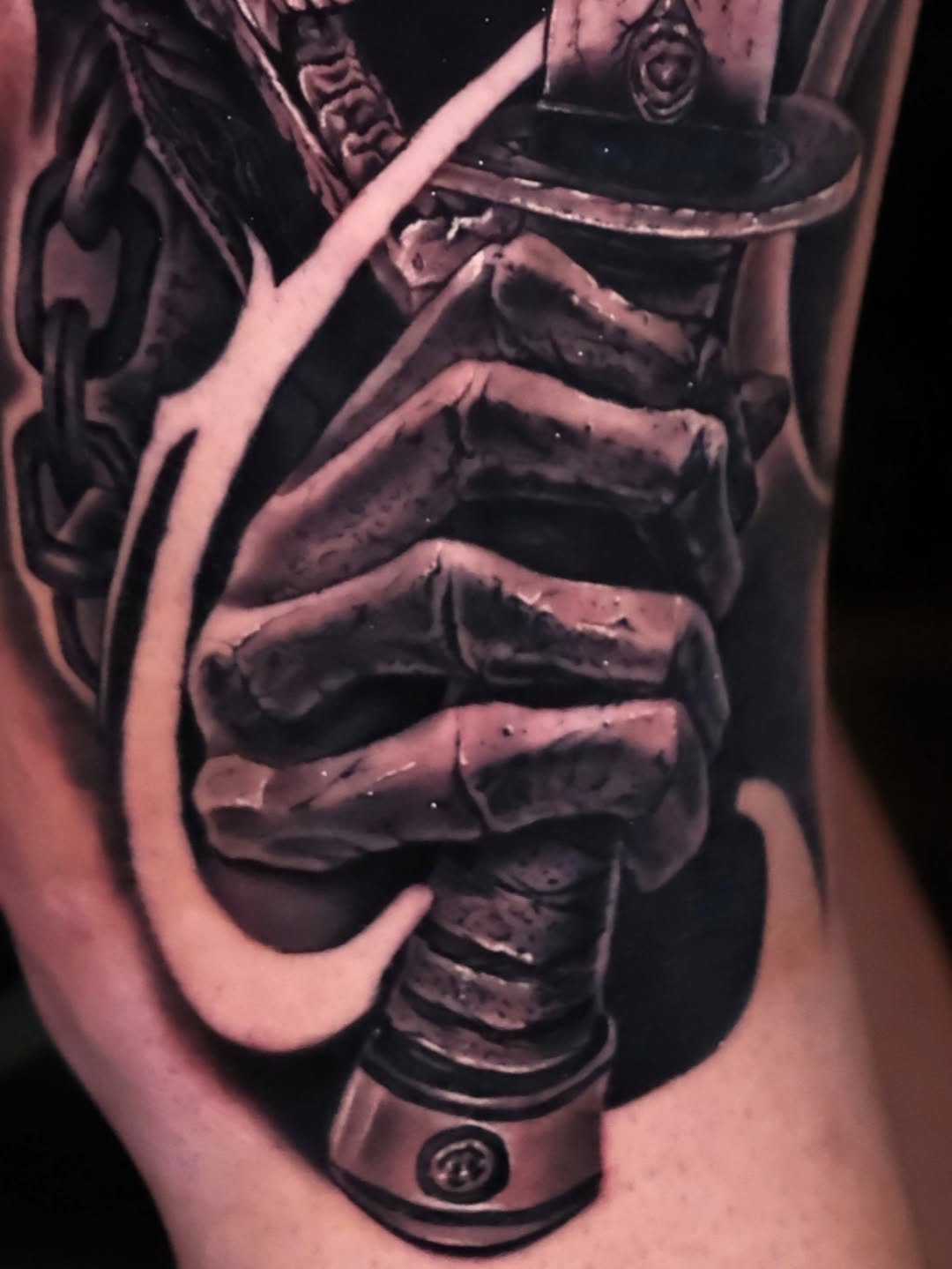 Tattoo by @wonderful.ink — realism, black_and_grey