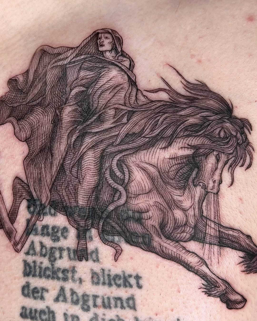 Tattoo by @noxttt โ dark_realism