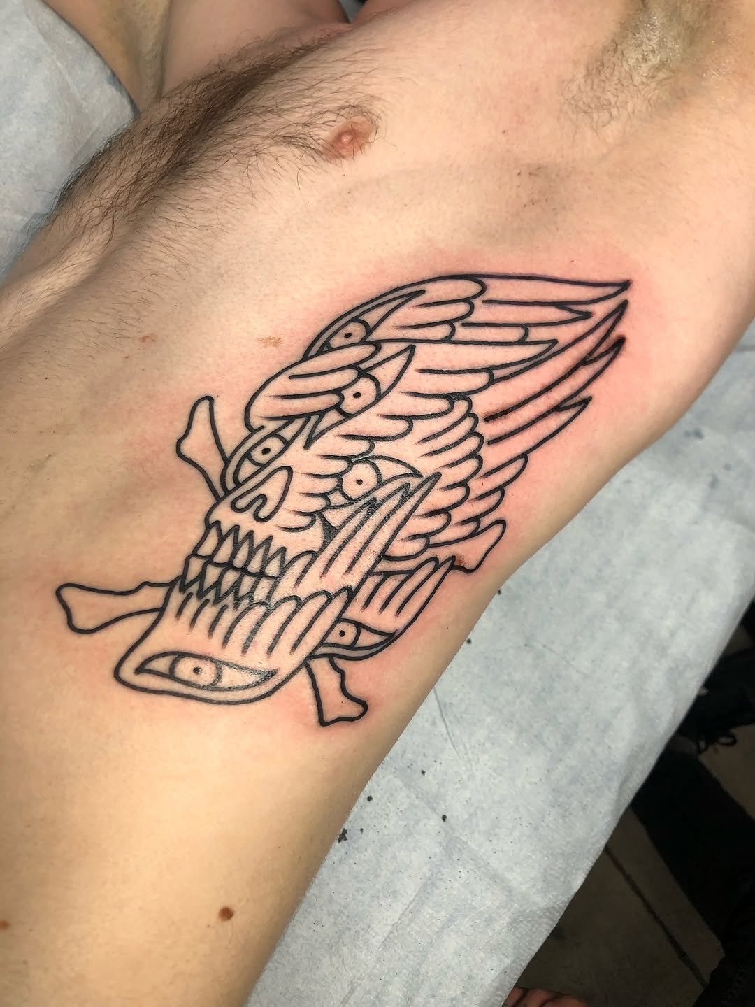 Tattoo by @nicksharratt — american_traditional