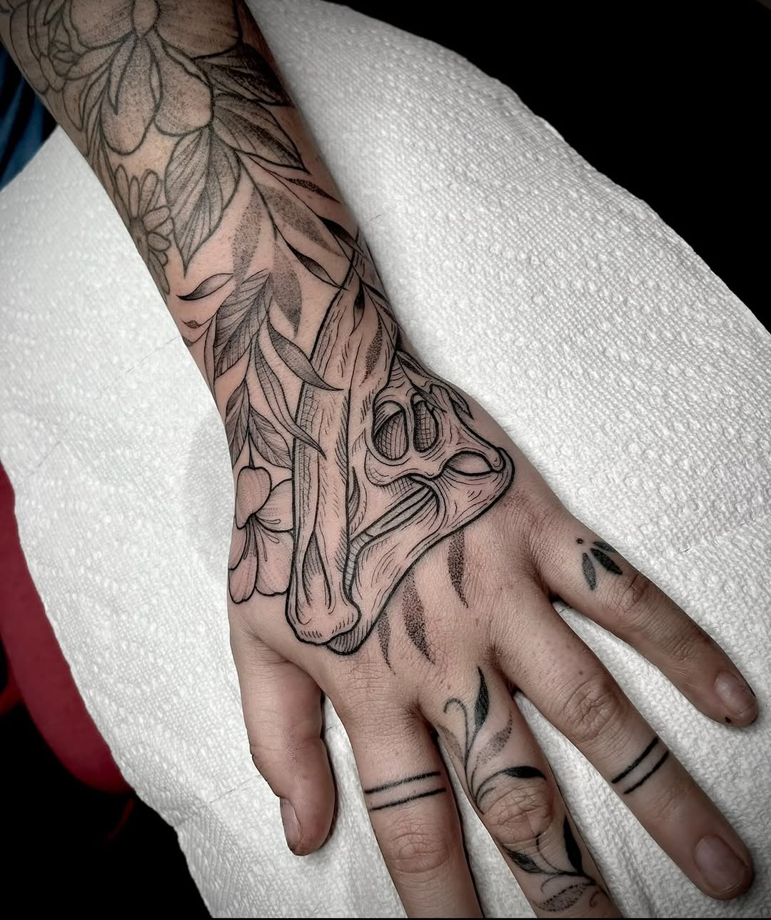 Tattoo by @sleptongroovestattoos — black_and_grey, realism