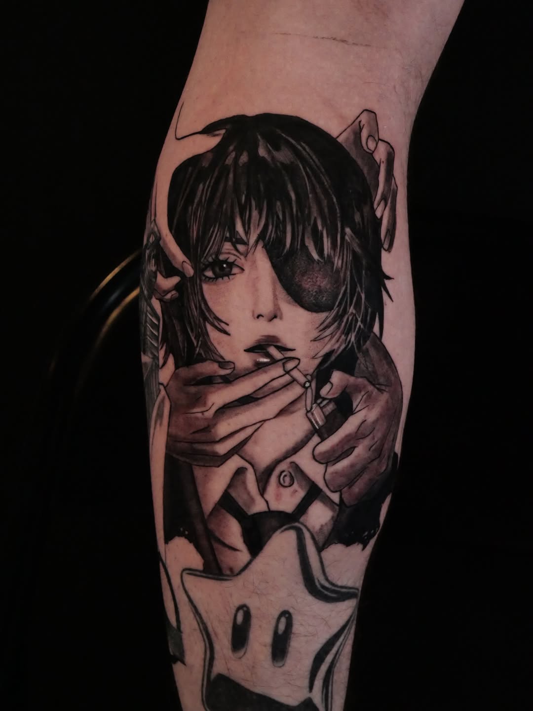 Tattoo by @eclipsedscarletart — realism
