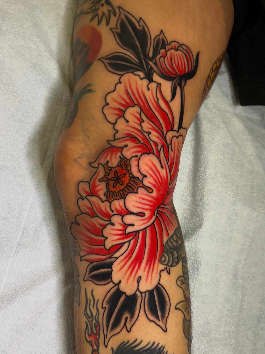 Tattoo by @elmertattoos — japanese_irezumi, neo_traditional