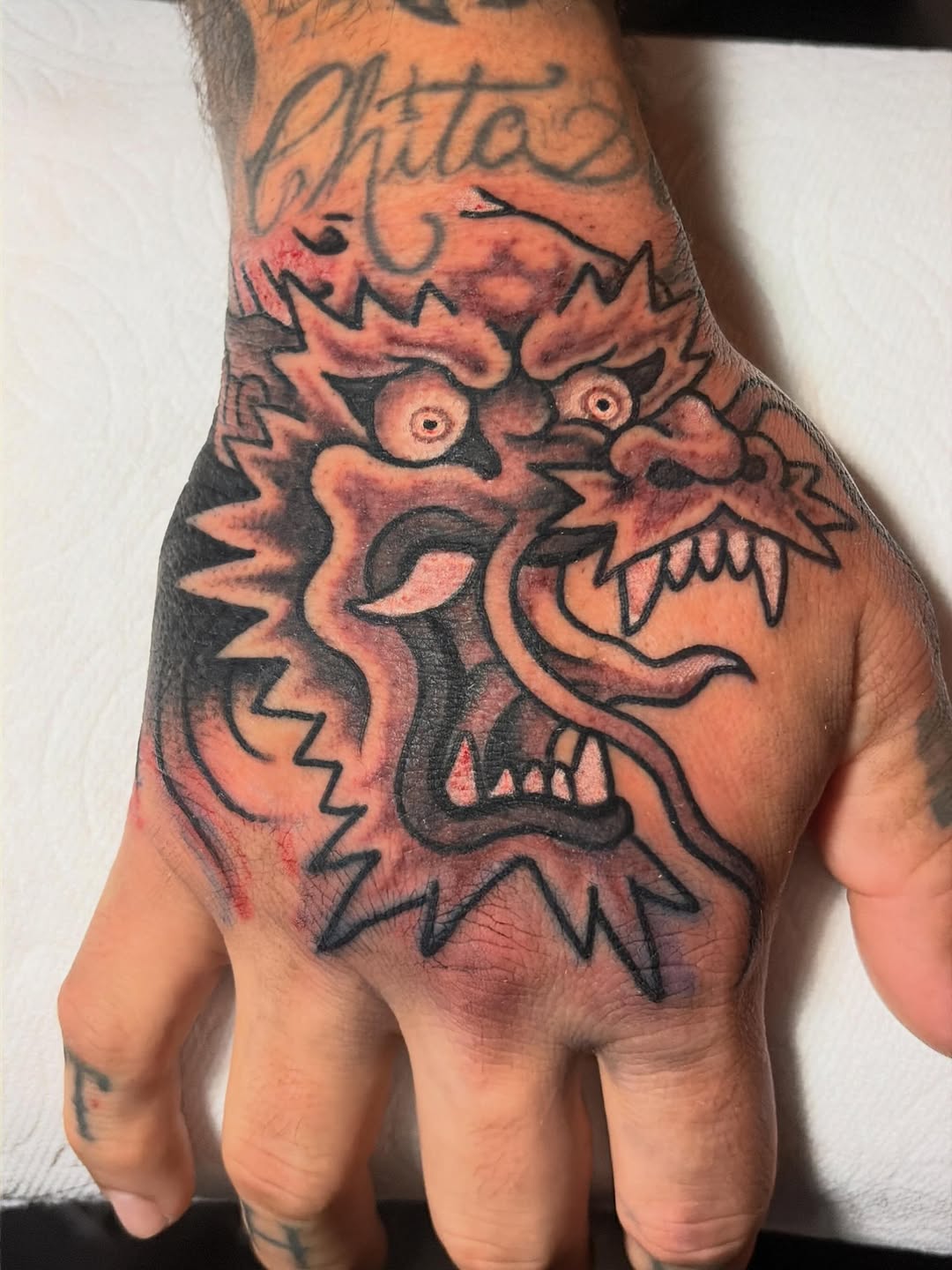 Tattoo by @elmertattoos — japanese_irezumi, black_and_grey
