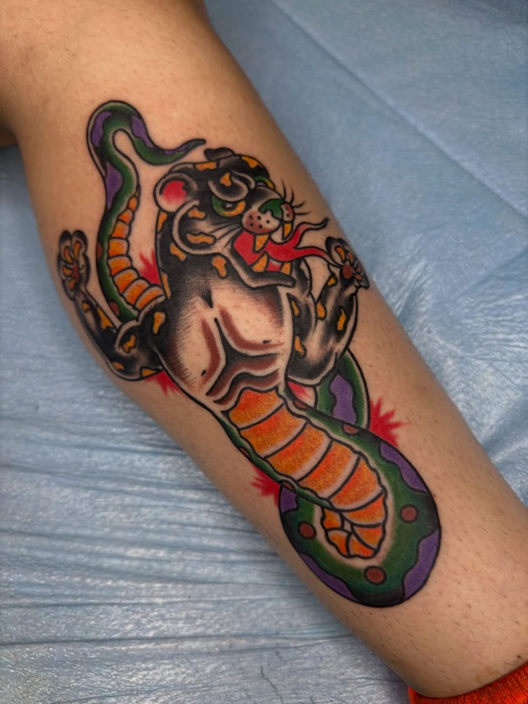 Tattoo by @stephen.reaves.92 — american_traditional, illustrative