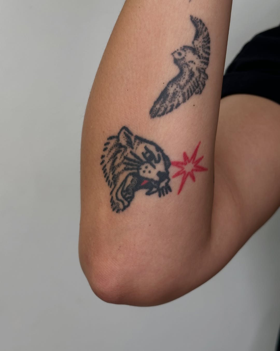 Tattoo by @almost_tattoos — black_and_grey