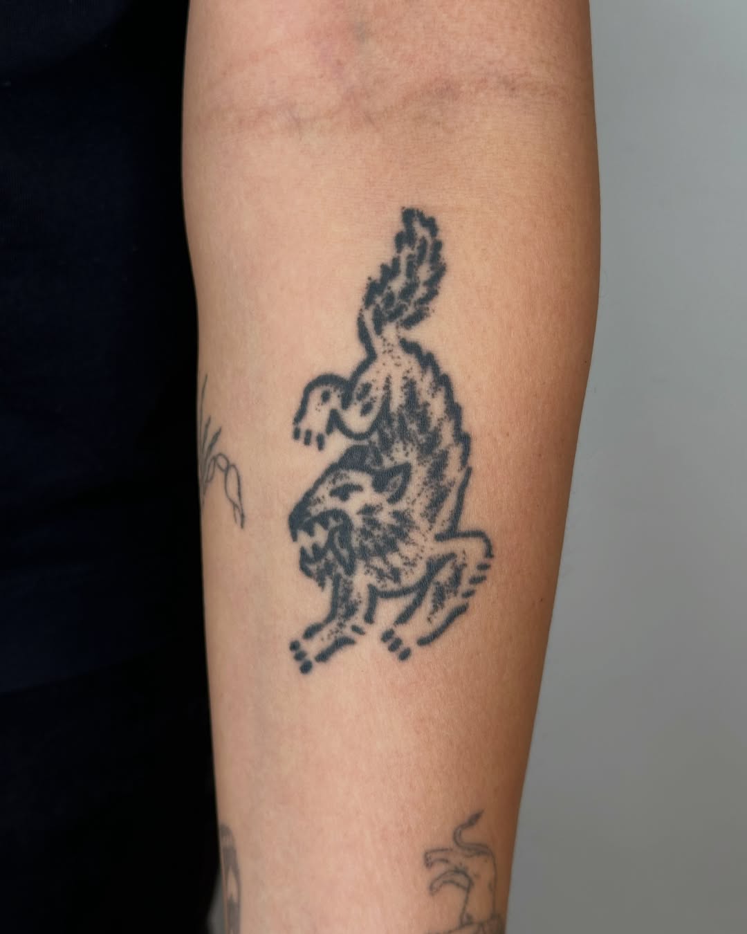 Tattoo by @almost_tattoos — black_and_grey