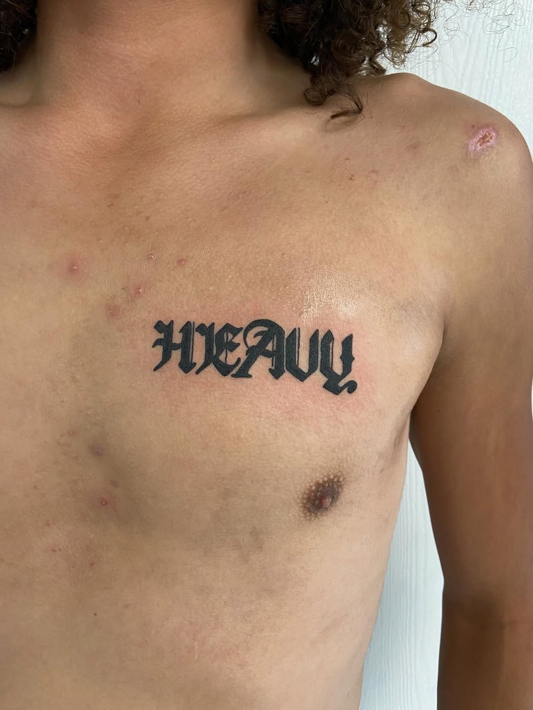 Tattoo by @1luv_tattoo — lettering_script
