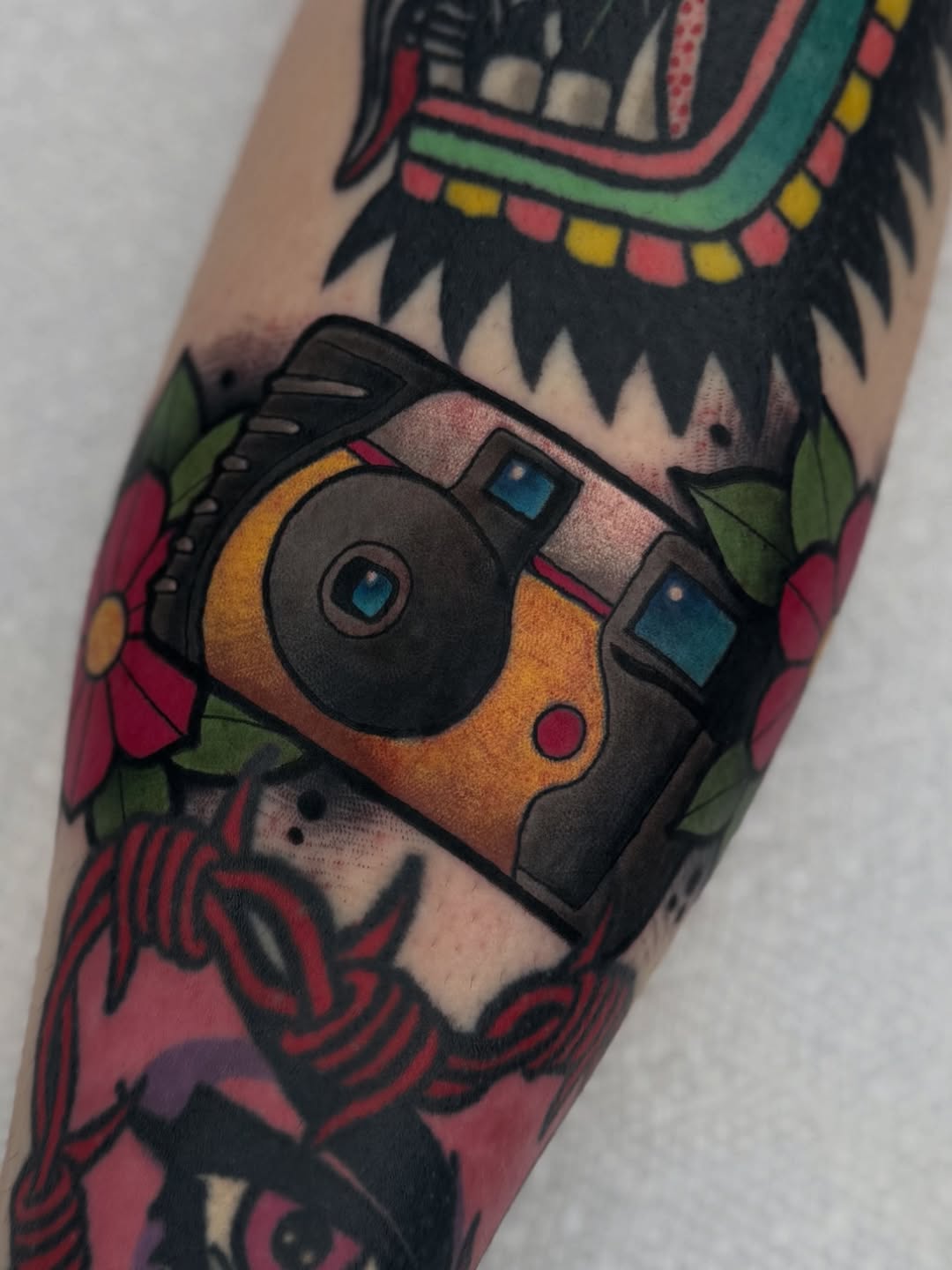 Tattoo by @tony_wayne — american_traditional, neo_traditional
