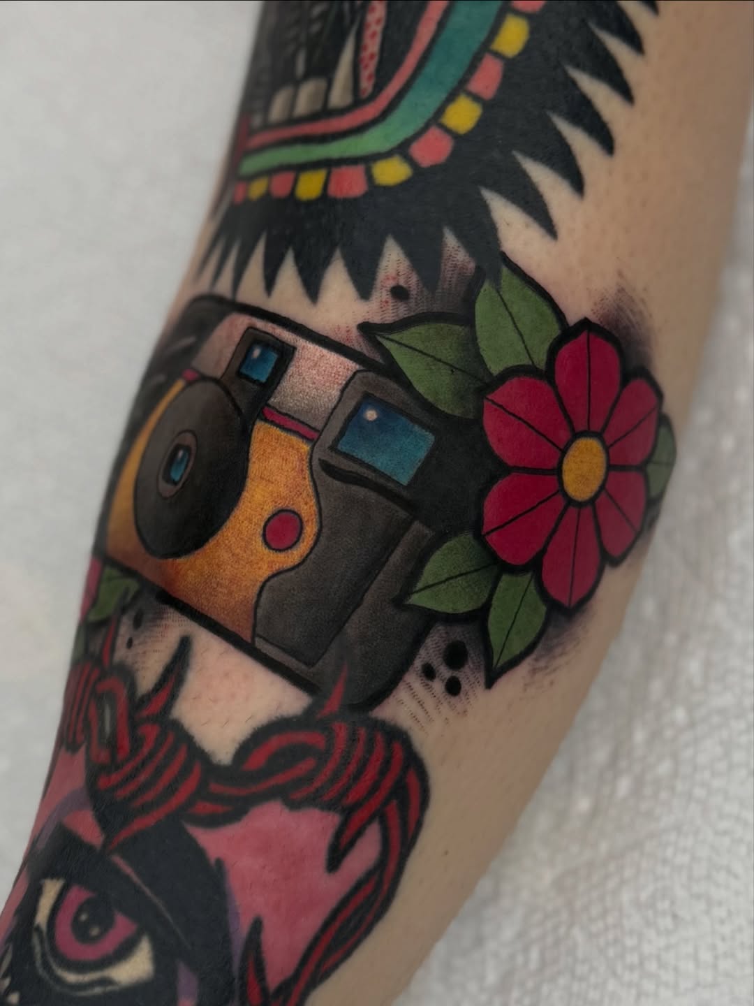 Tattoo by @tony_wayne — american_traditional, neo_traditional