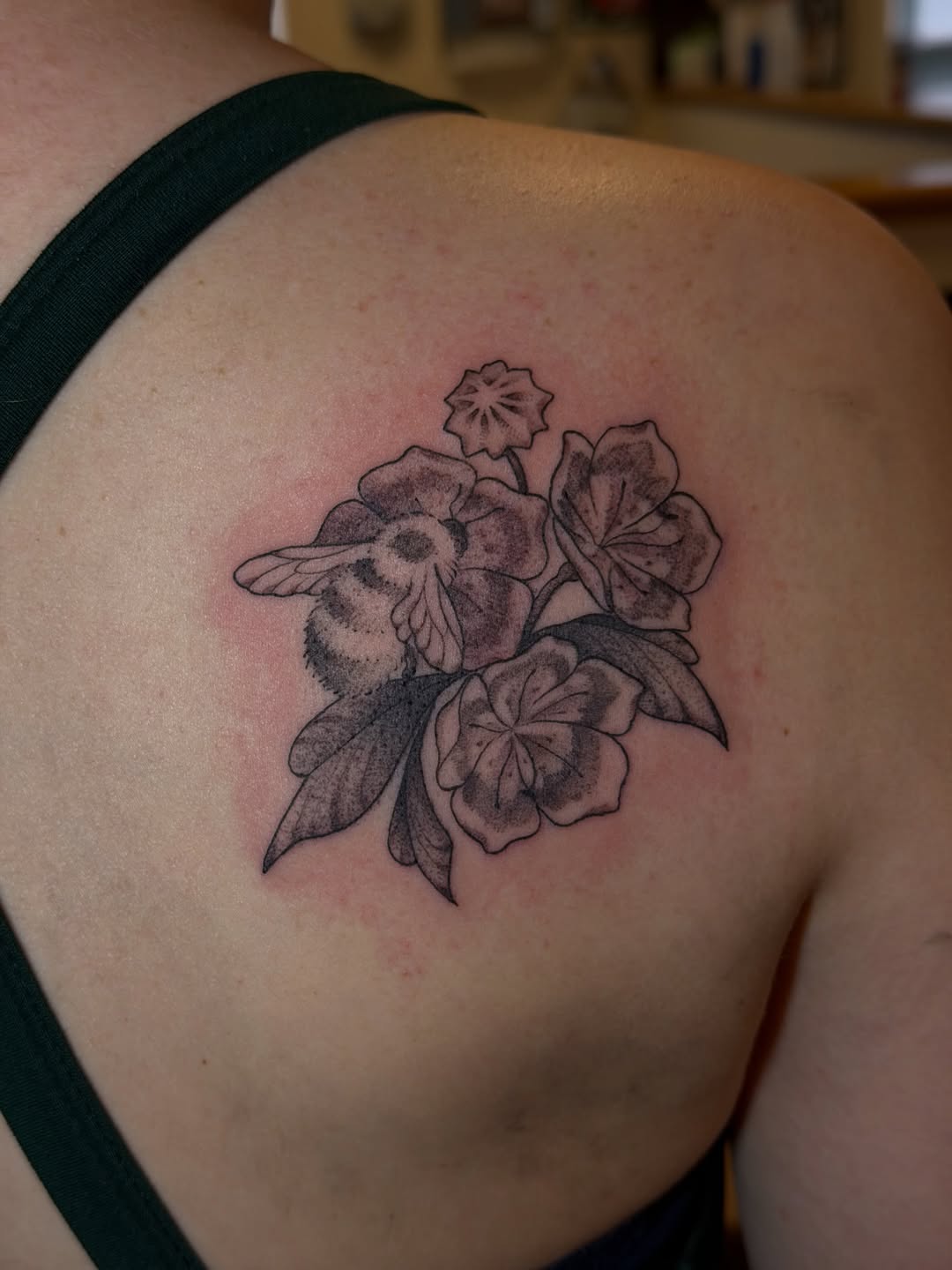 Tattoo by @gianna.tattoos — black_and_grey