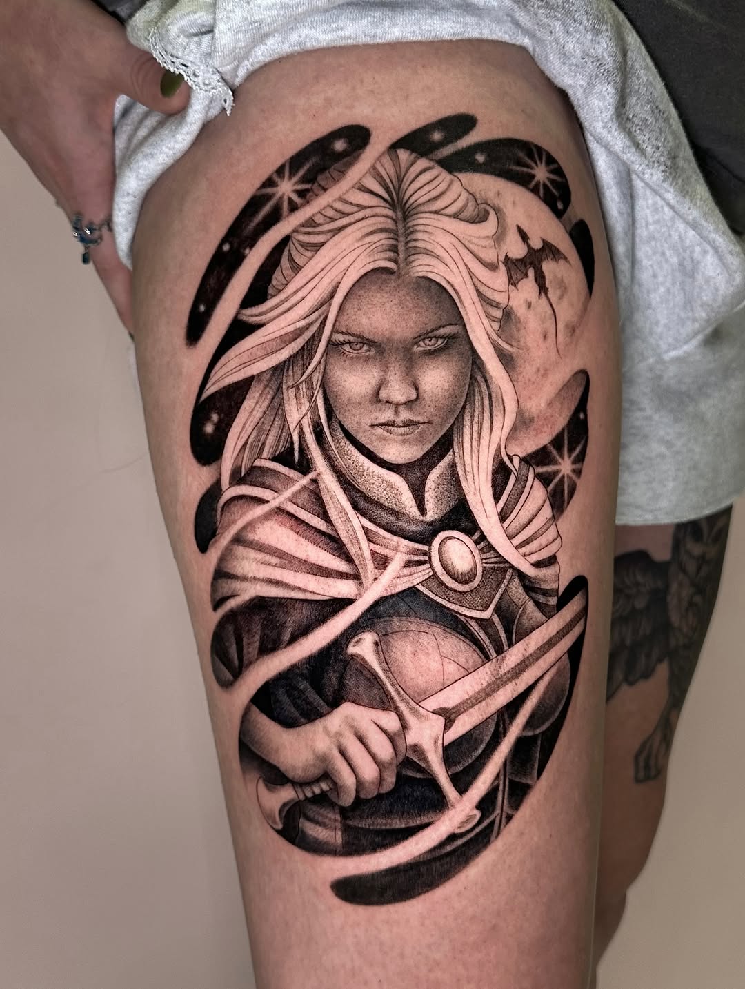 Tattoo by @tatsbyjameshix — realism, black_and_grey