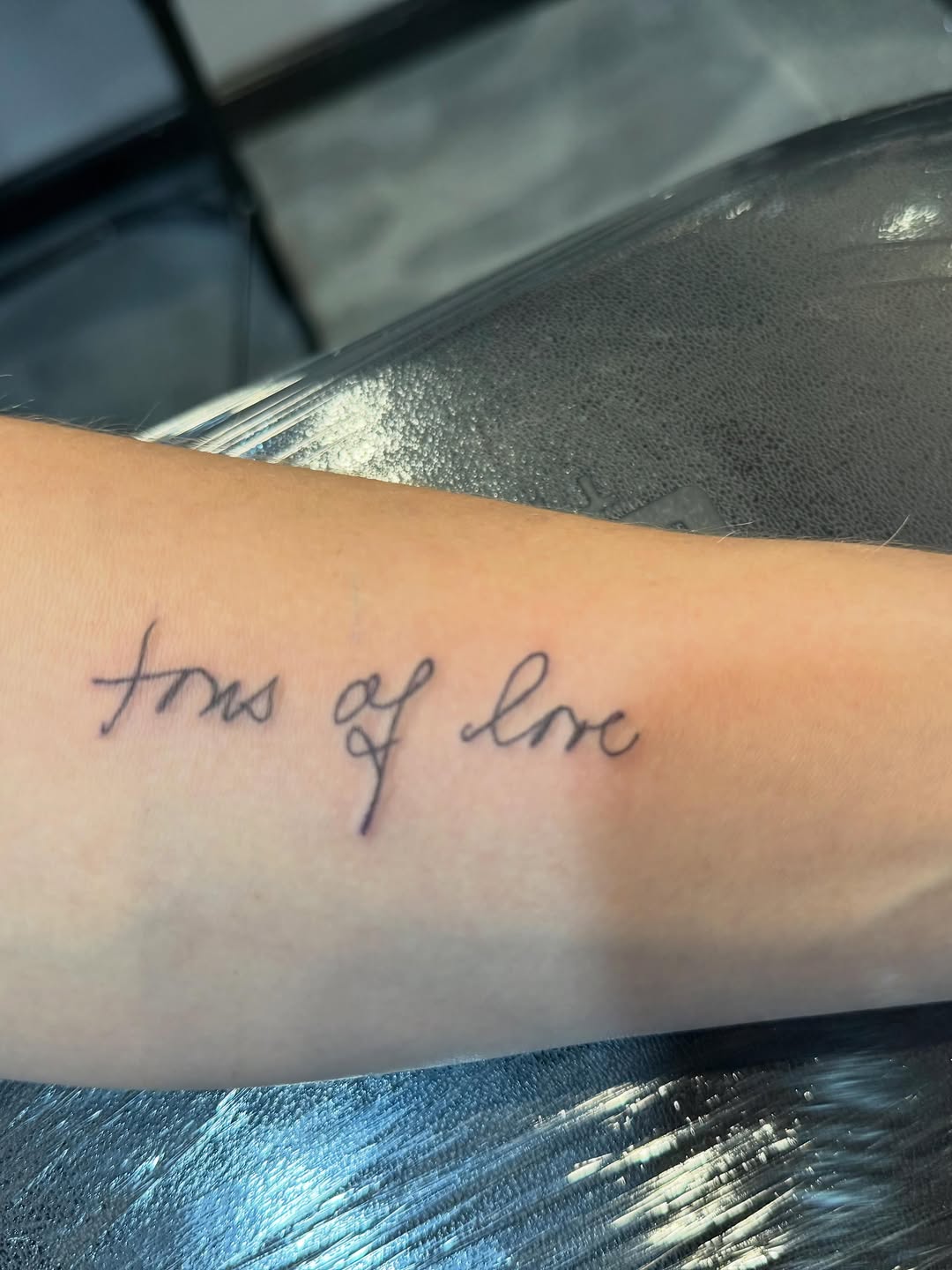 Tattoo by @artworkbykai β fine_line, lettering_script