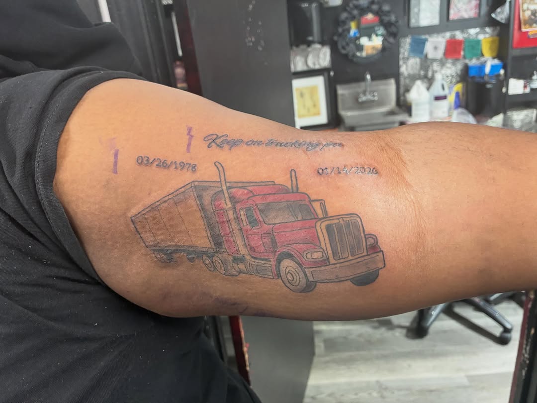 Tattoo by @trae_980 β lettering_script