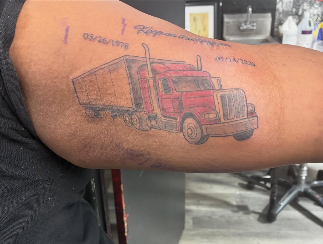 Tattoo by @trae_980 β lettering_script
