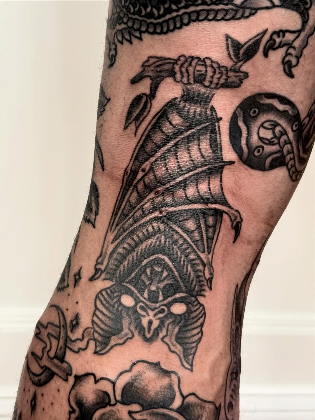 Tattoo by @jesseboss_tattoo — american_traditional, illustrative