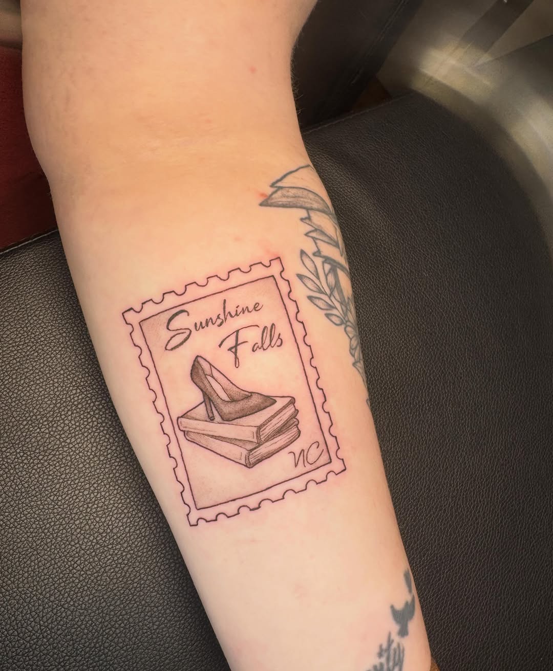 Tattoo by @alexcioppitattoos — lettering_script, fine_line