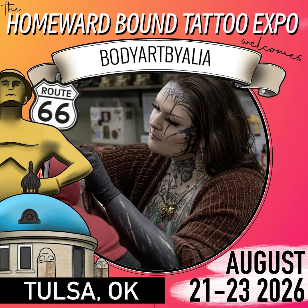 Tattoo by @bodyartbyalia — blackwork