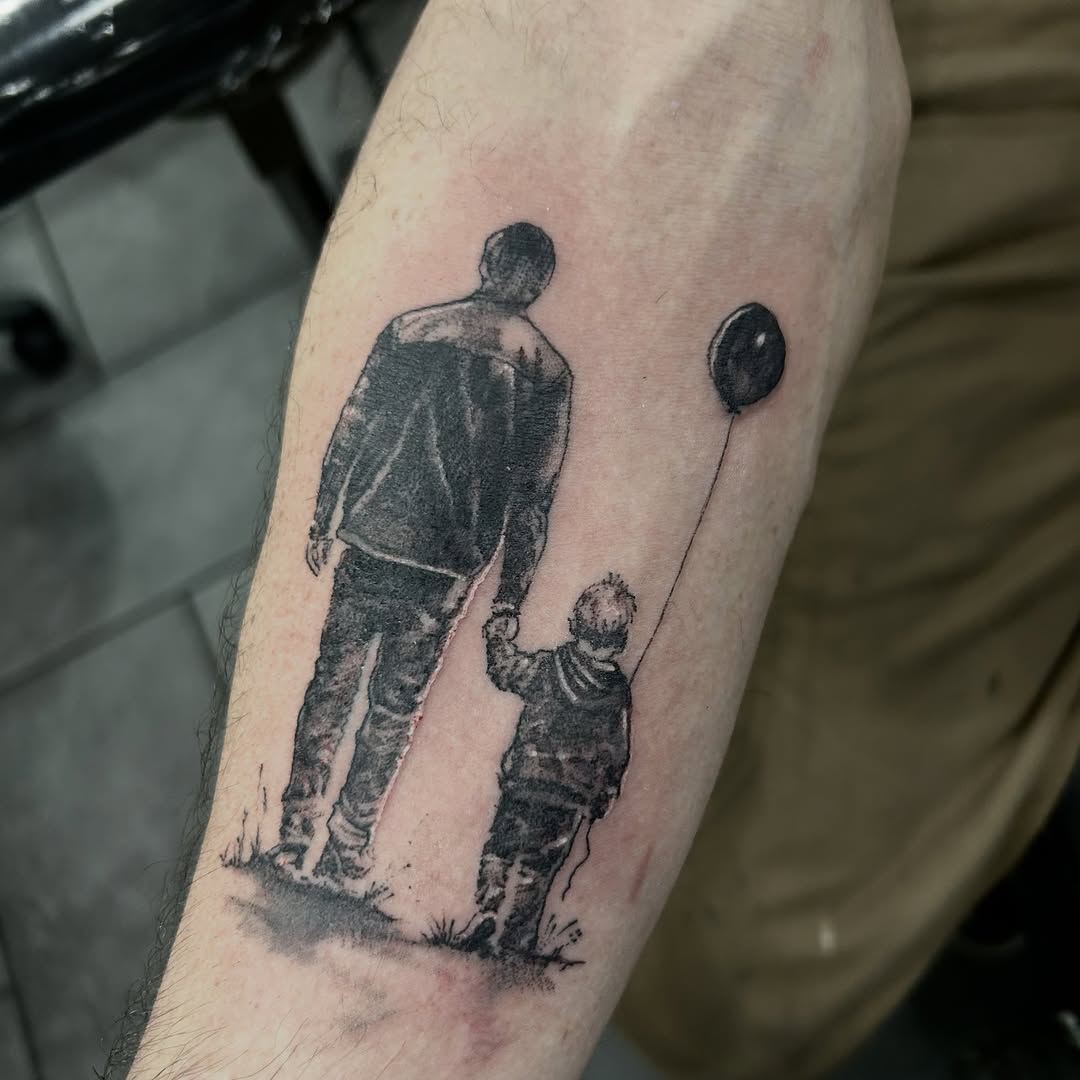 Tattoo by @clanintattoo — black_and_grey, realism