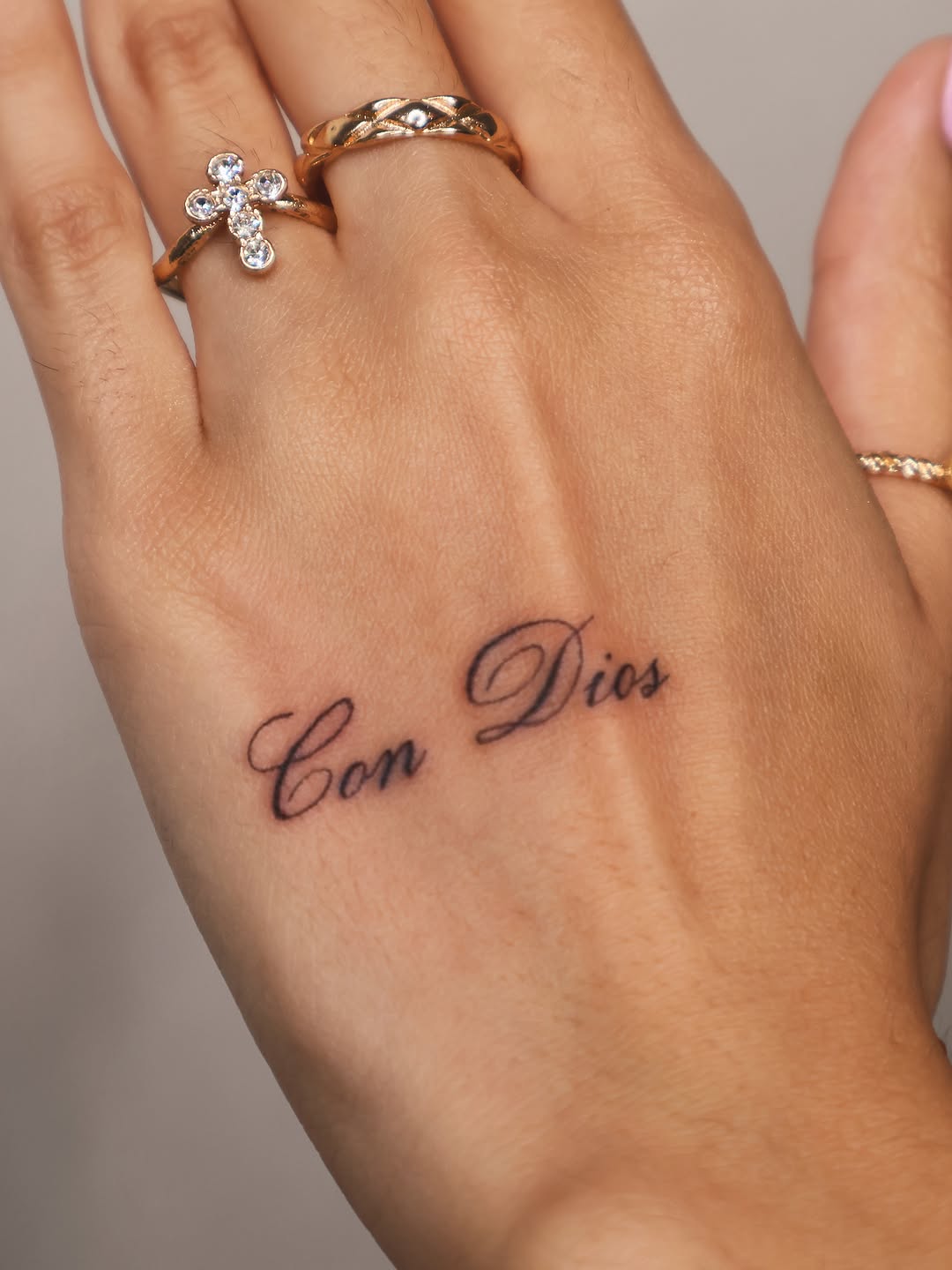 Tattoo by @divinebeautybarbyaly — lettering_script, fine_line