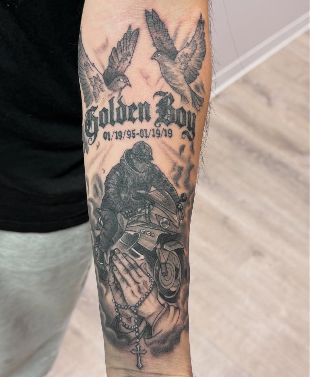 Tattoo by @murbees.designs — black_and_grey, realism