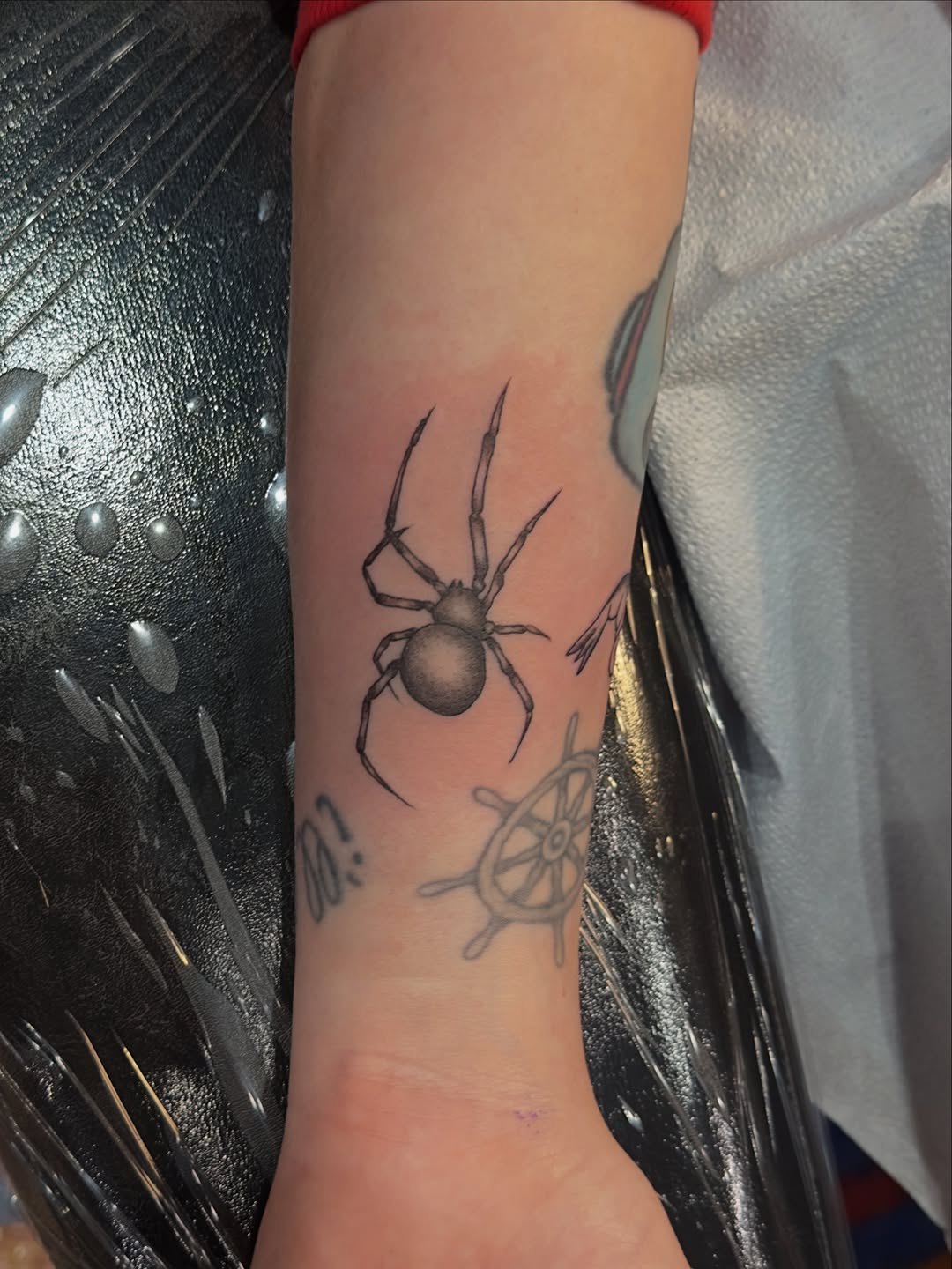 Tattoo work at Three Rivers Tattoo Convention 2026